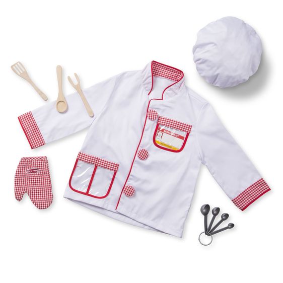 Buy Chef Role Play Costume Set | Yallatoys.com