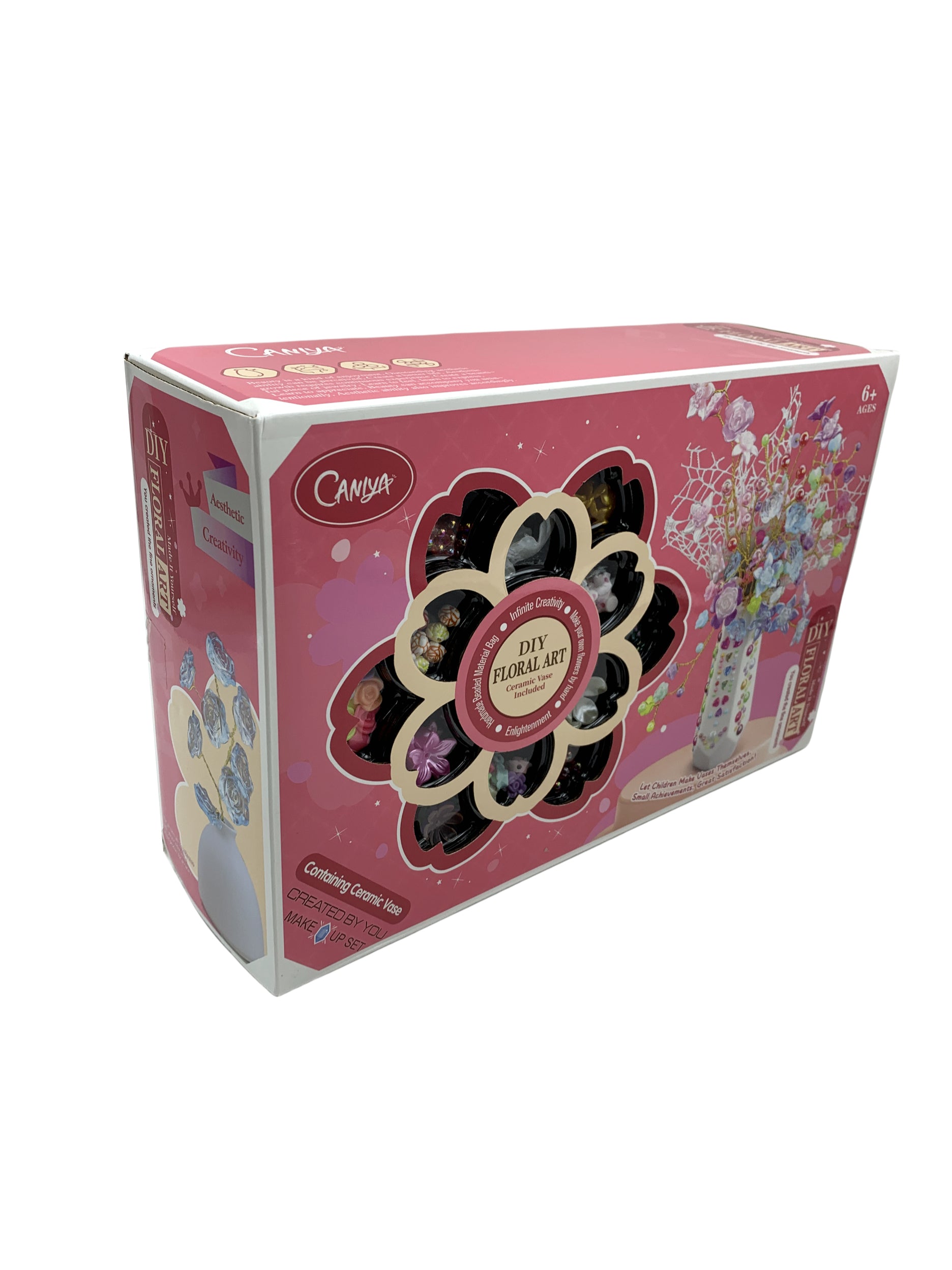 Caniya DIY Beads Kit for Making Artificial Flowers with Gift Box Caniya Yallatoys