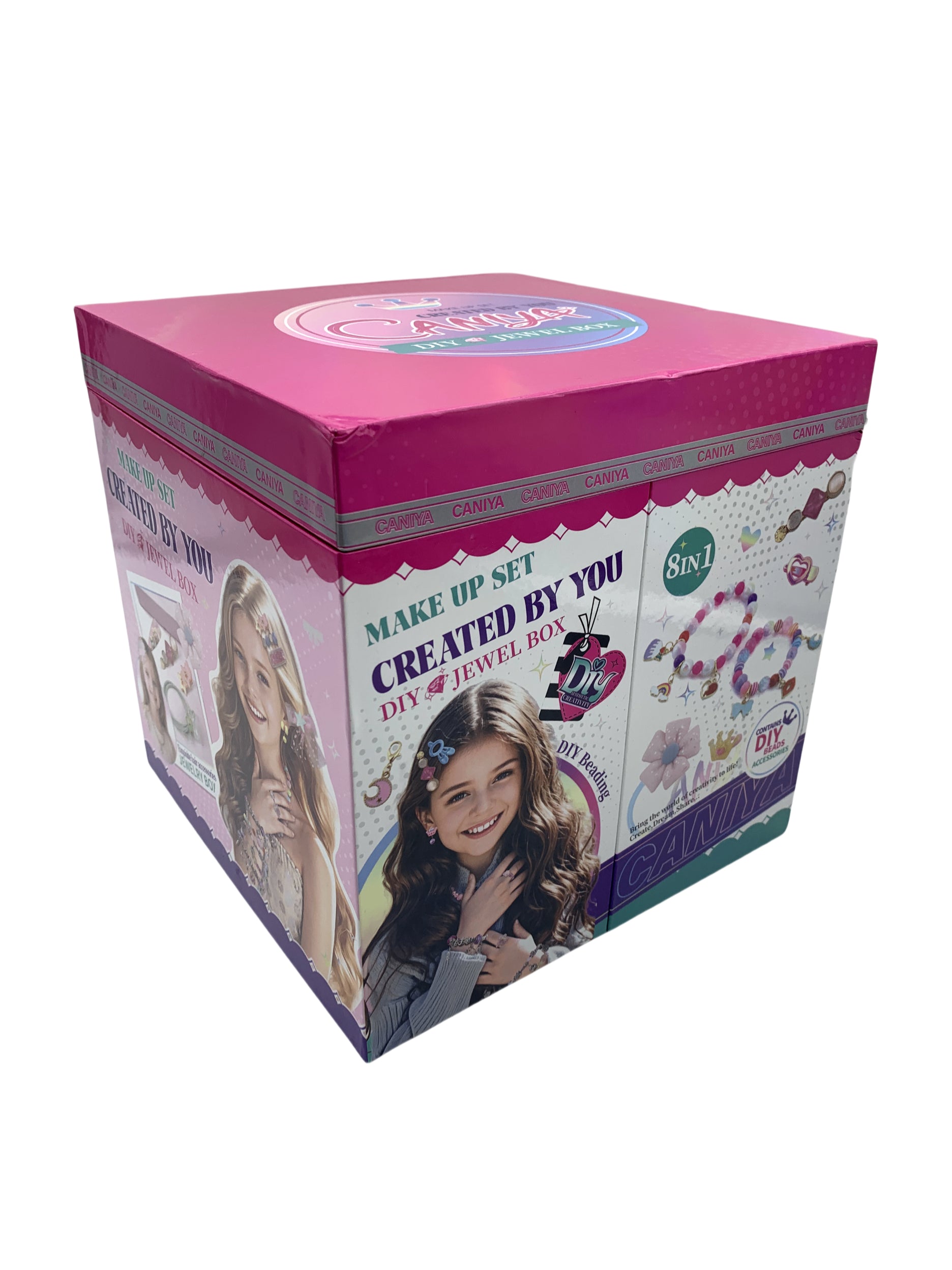 Caniya DIY Beads Jewelry Making Kit with Jewelry Storage Box Caniya Yallatoys