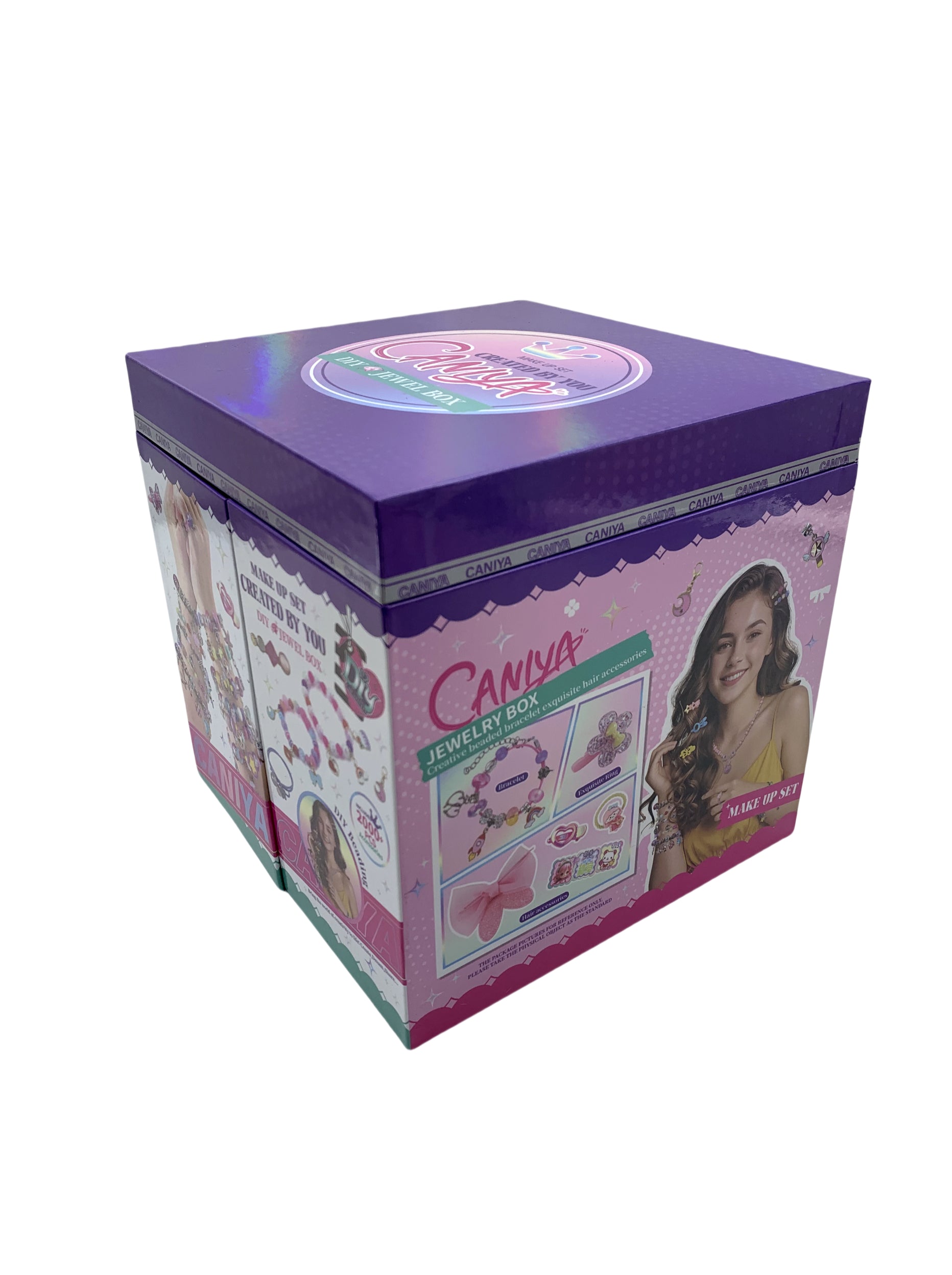 Caniya 8 in 1 DIY Beads Jewelry Making Kit with Jewelry Gift Box Caniya Yallatoys