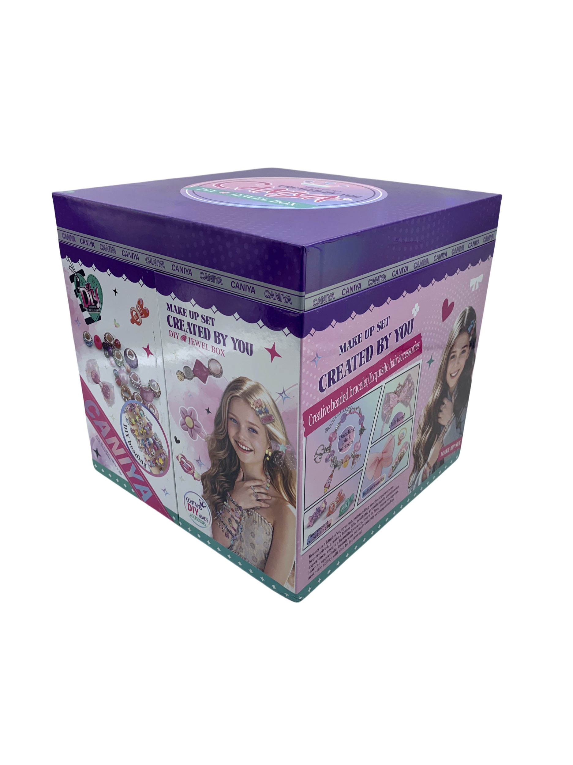 Caniya DIY Beads Jewelry Making Kit with Jewelry Box 955-32 Caniya Yallatoys