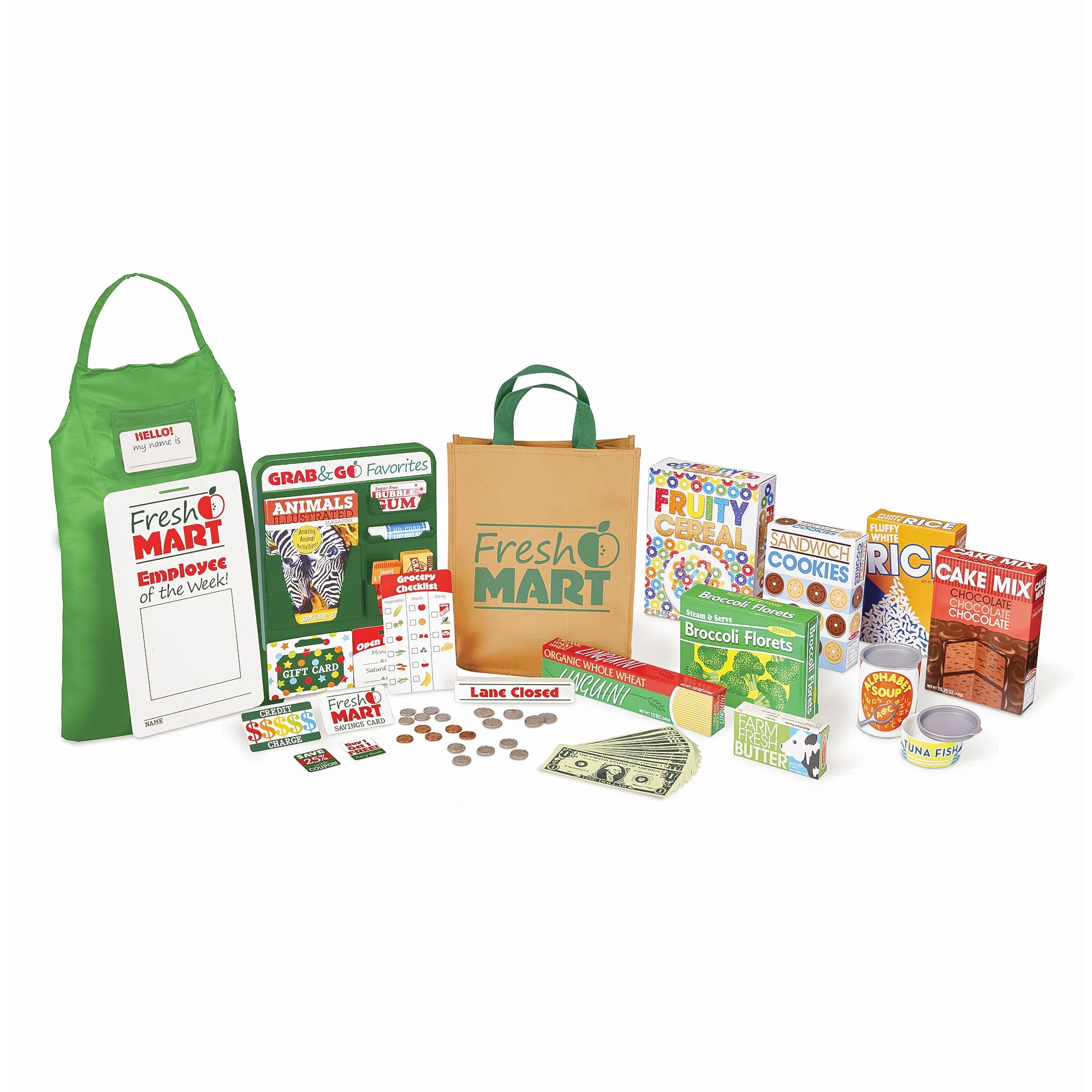 Buy Melissa & Doug Fresh Mart Grocery Store Role Play Add-on Set | Yallatoys.com