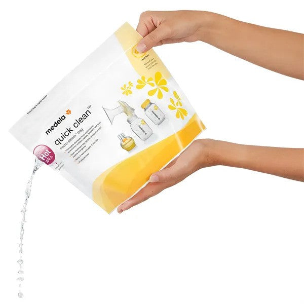 Medela Quick Clean Microwave Bags 5/Pkt Medela Yallatoys