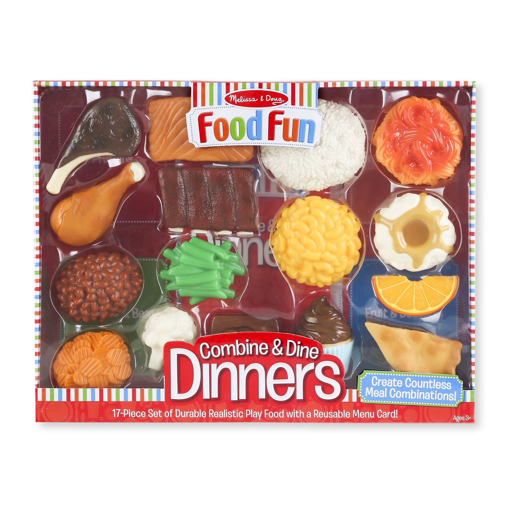 Buy Food Fun Combine & Dine Dinners - Red | Yallatoys.com