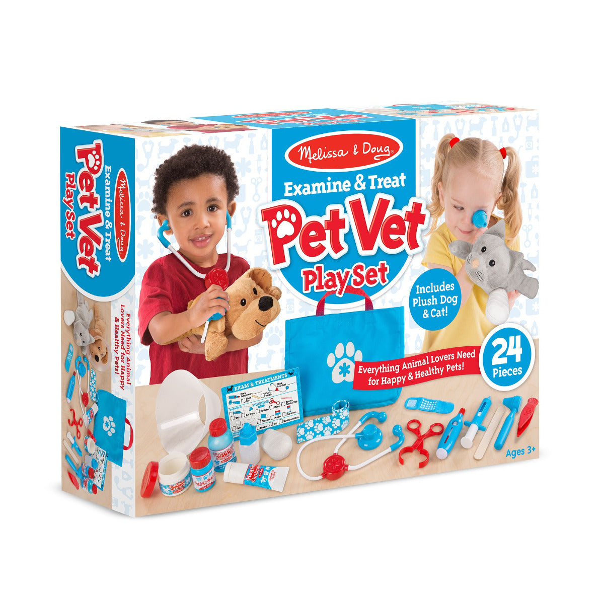 Buy Melissa & Doug Examine Treat Pet Vet Play Set | Yallatoys.com