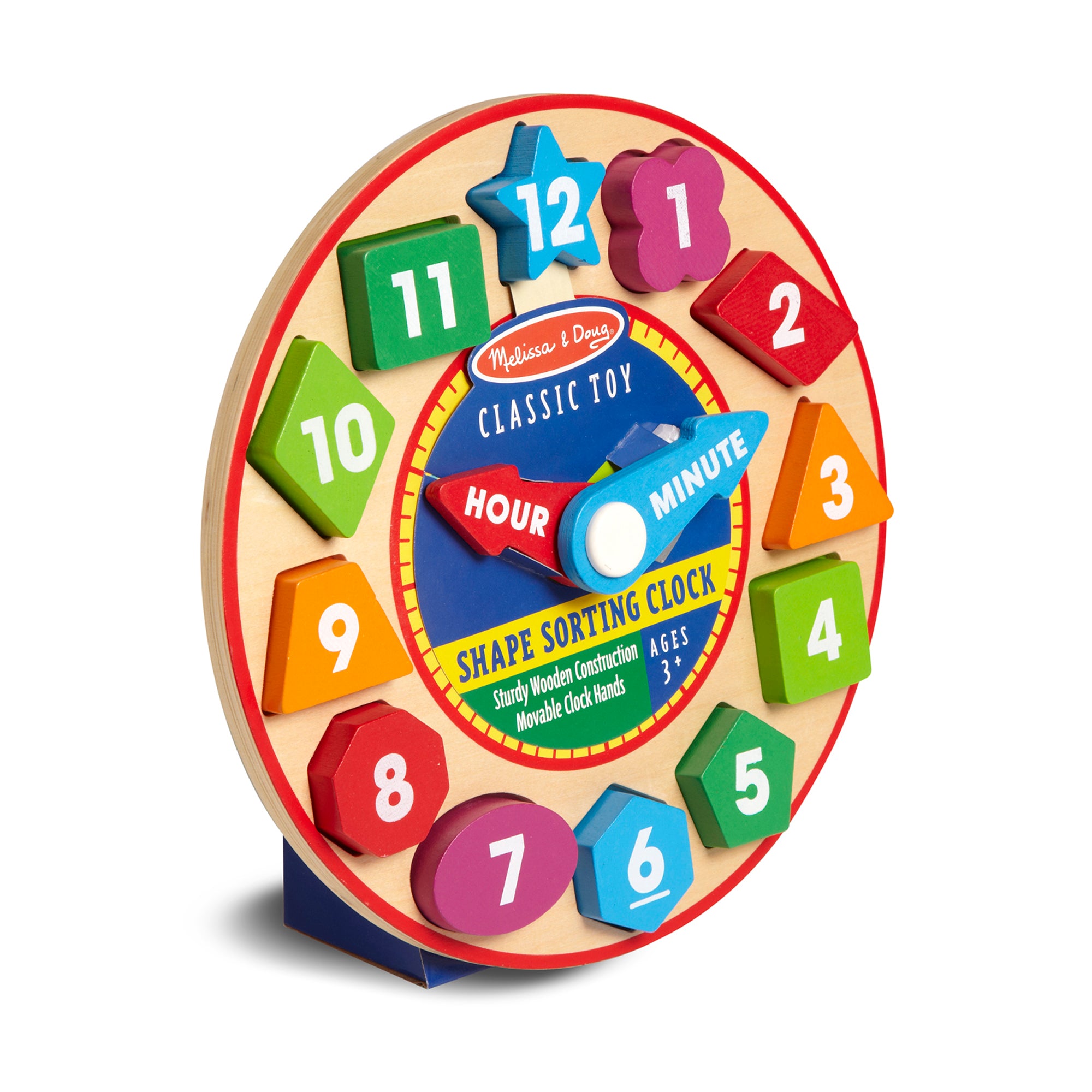 Buy Melissa & Doug Shape Sorting Clock | Yallatoys.com