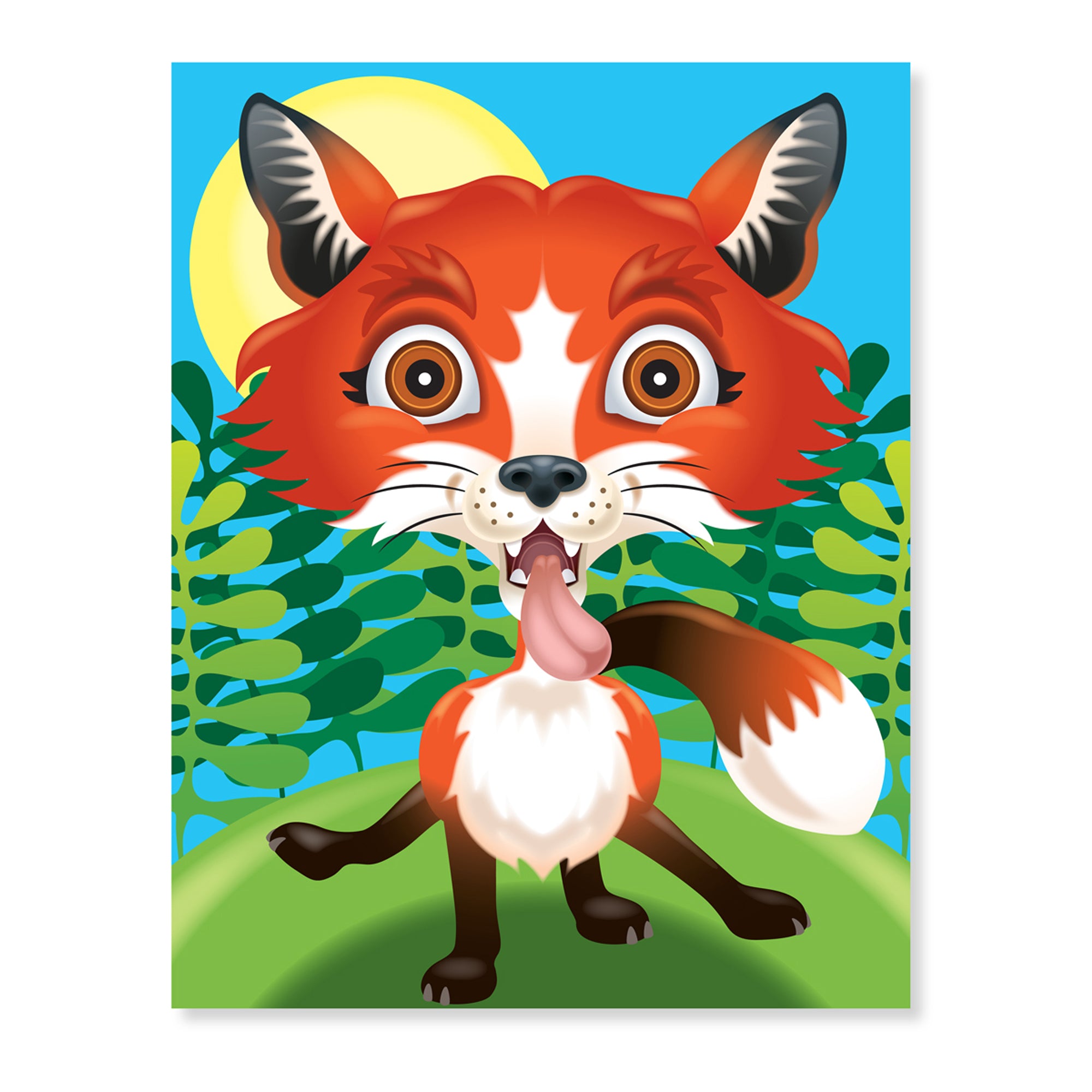 Buy Make-A-Face Sticker Pad - Crazy Animals | Yallatoys.com