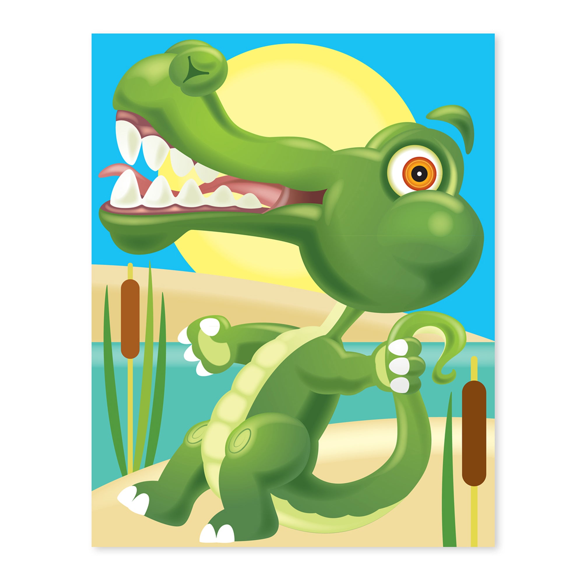 Buy Make-A-Face Sticker Pad - Crazy Animals | Yallatoys.com