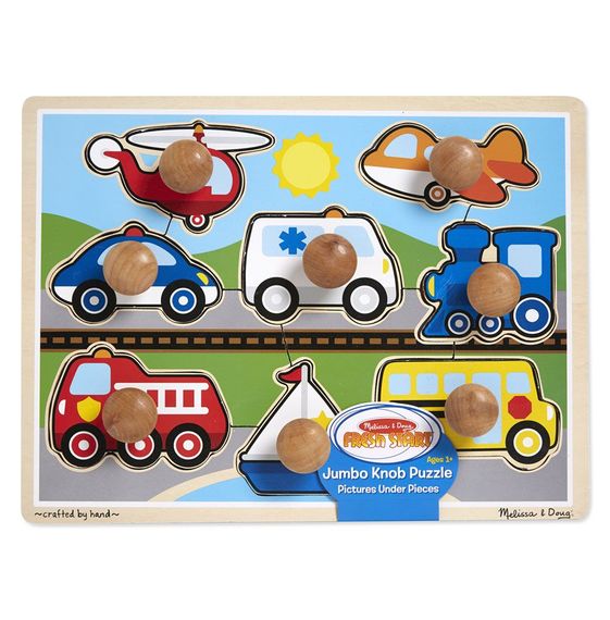 Buy Vehicles Jumbo Knob Puzzle | Yallatoys.com