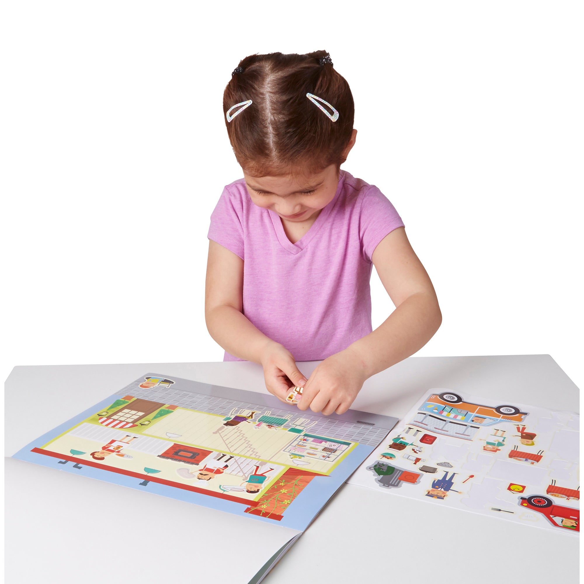 Buy Reusable Sticker Pad - My Town | Yallatoys.com