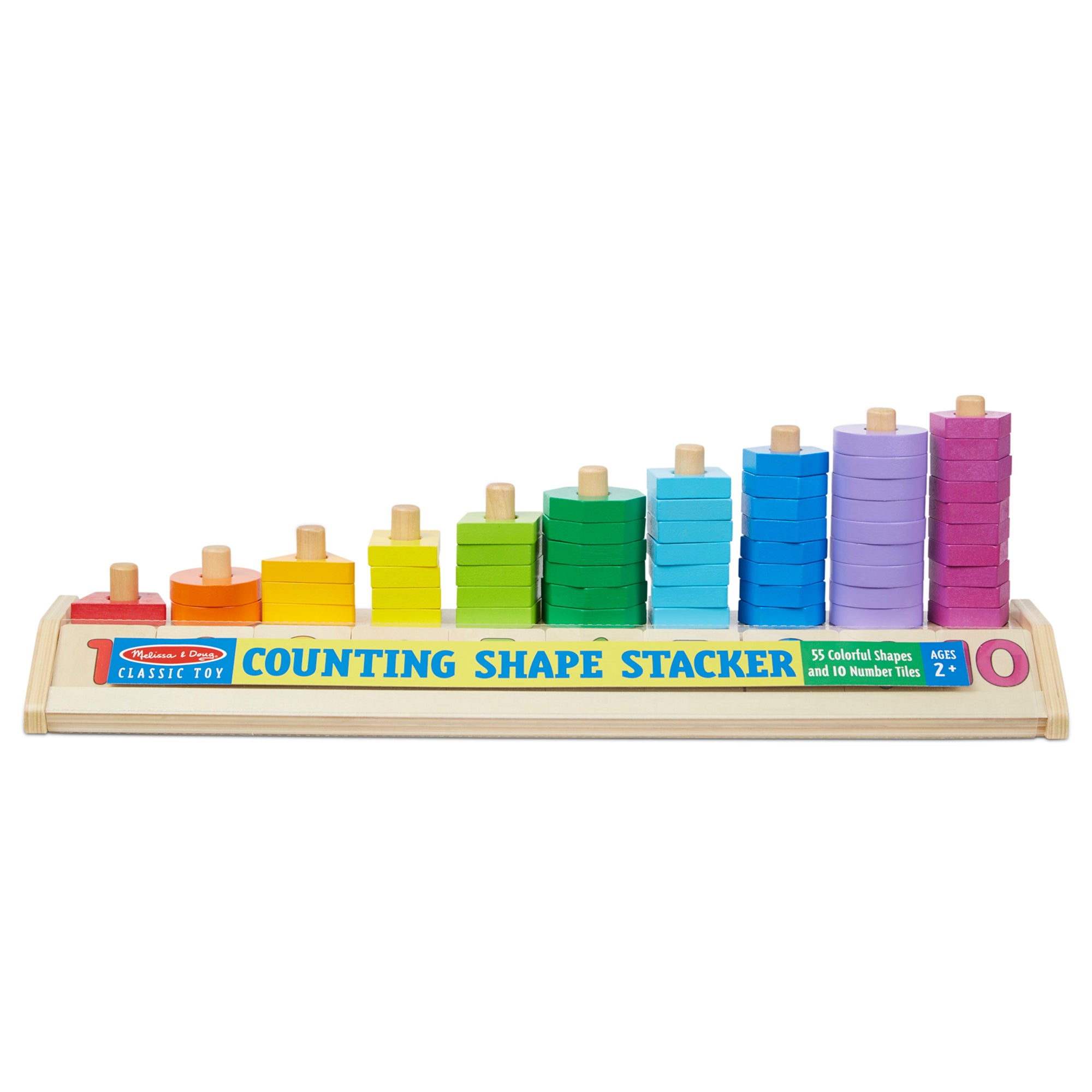 Buy Melissa & Doug Counting Shape Stacker | Yallatoys.com