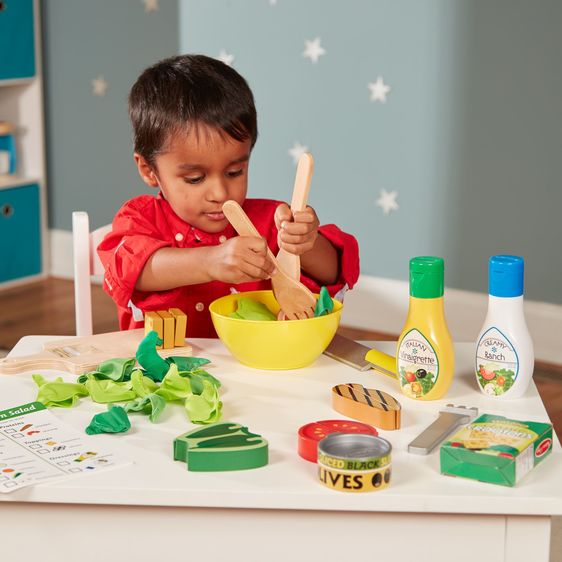 Buy Slice   Toss Salad Set | Yallatoys.com