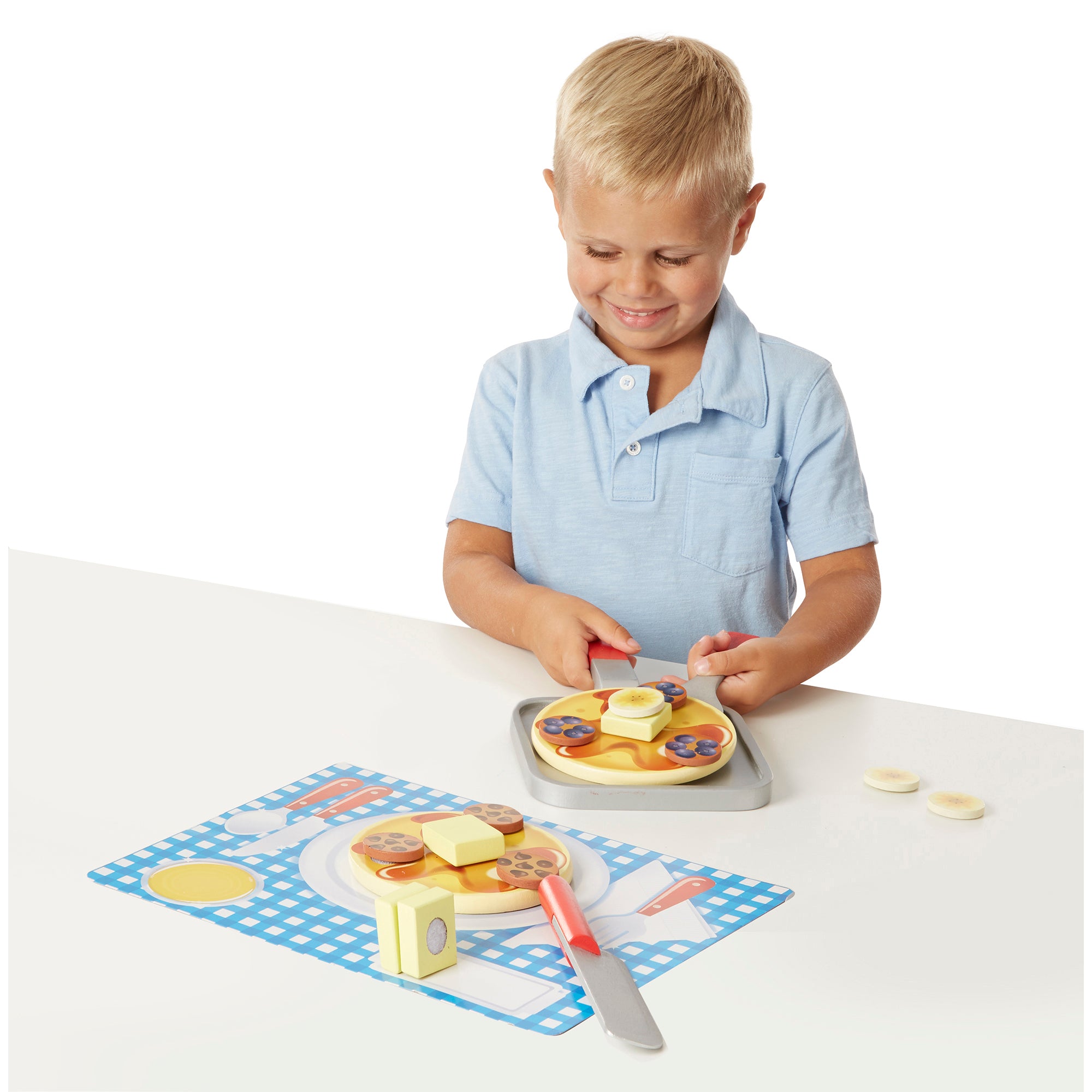 Buy Wooden Flip   Serve Pancake Set | Yallatoys.com