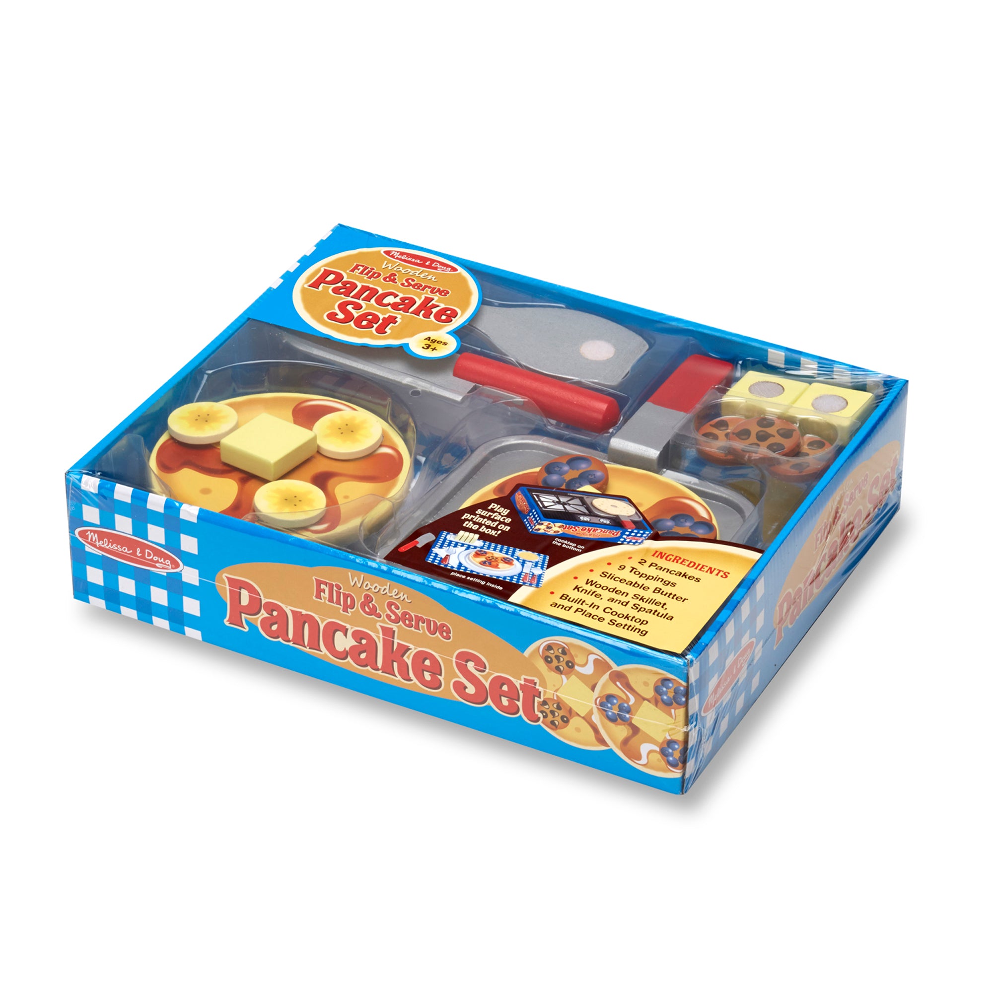 Buy Wooden Flip   Serve Pancake Set | Yallatoys.com