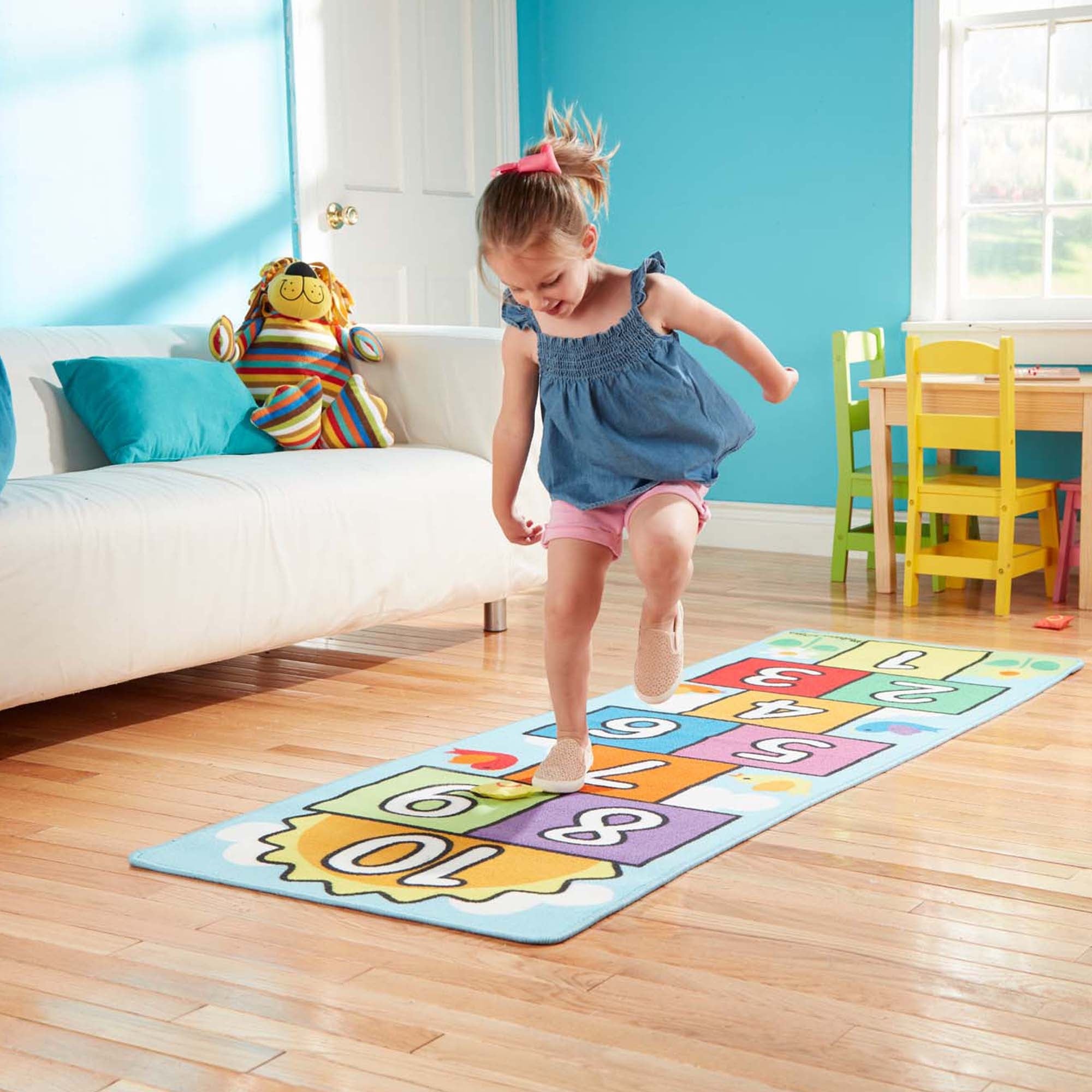 Buy Hop   Count Hopscotch Rug | Yallatoys.com