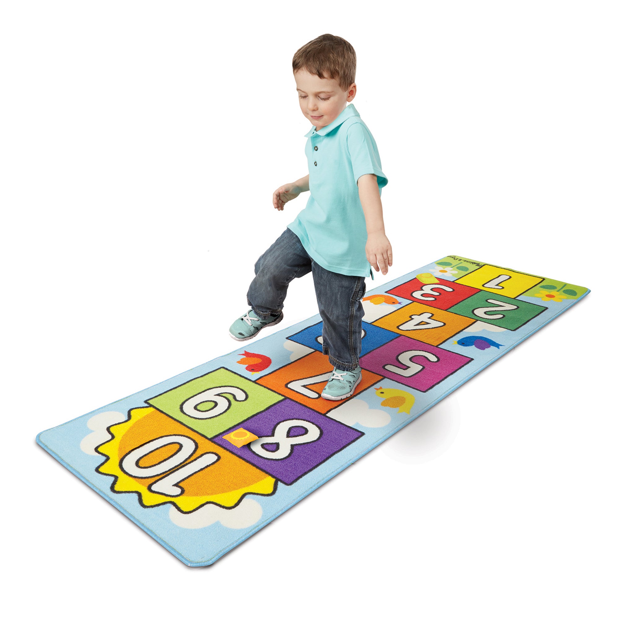 Buy Hop   Count Hopscotch Rug | Yallatoys.com