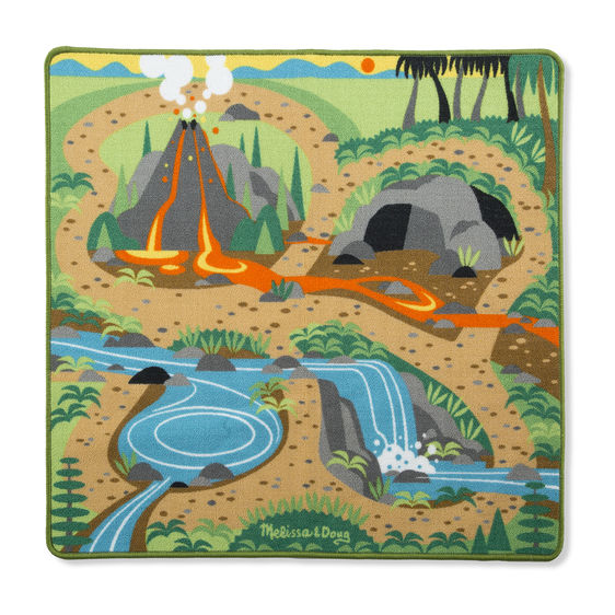 Buy Prehistoric Playground Dinosaur Rug | Yallatoys.com