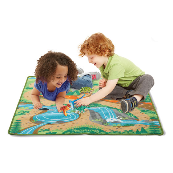 Buy Prehistoric Playground Dinosaur Rug | Yallatoys.com