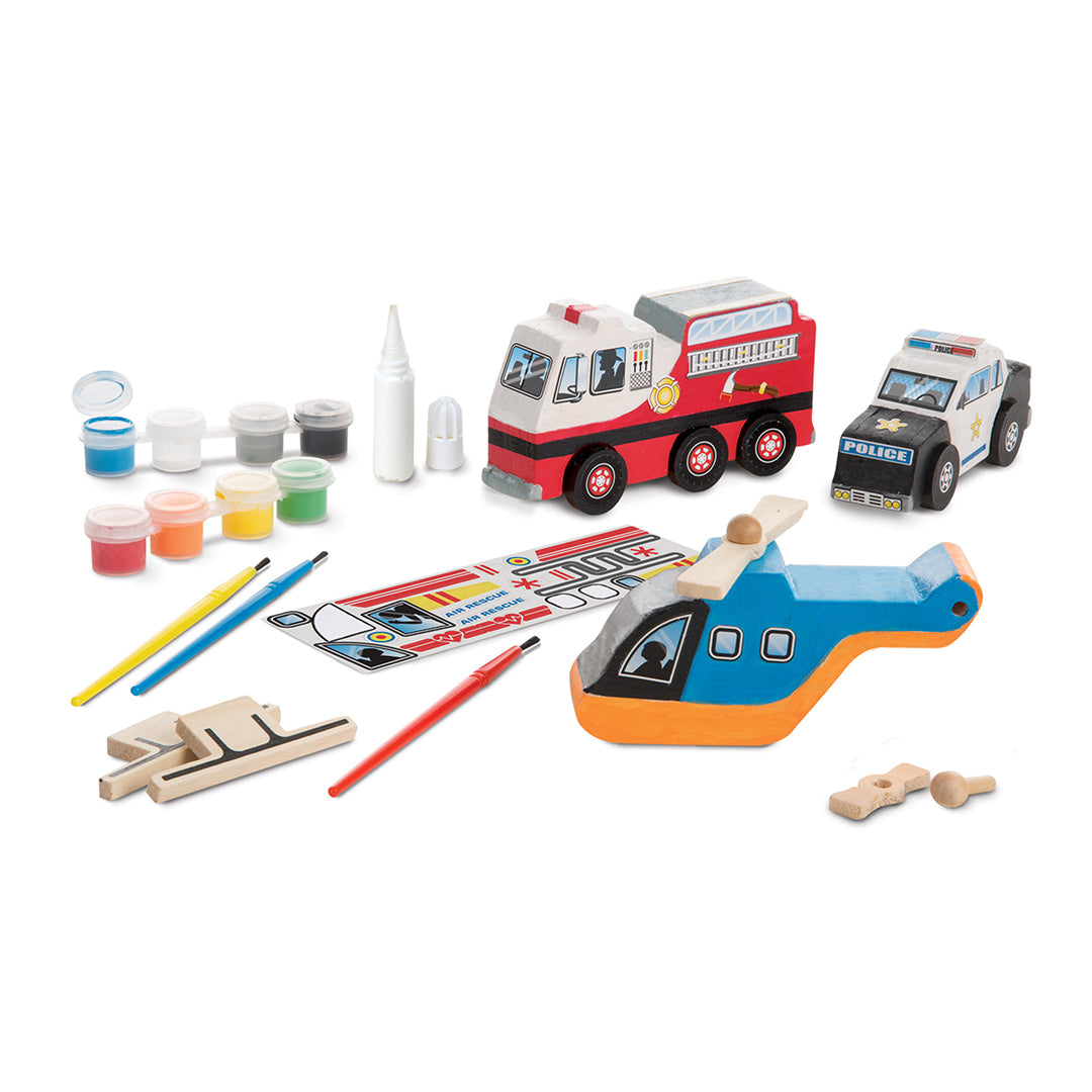 Buy Melissa & Doug Rescue Vehicles Set | Yallatoys.com