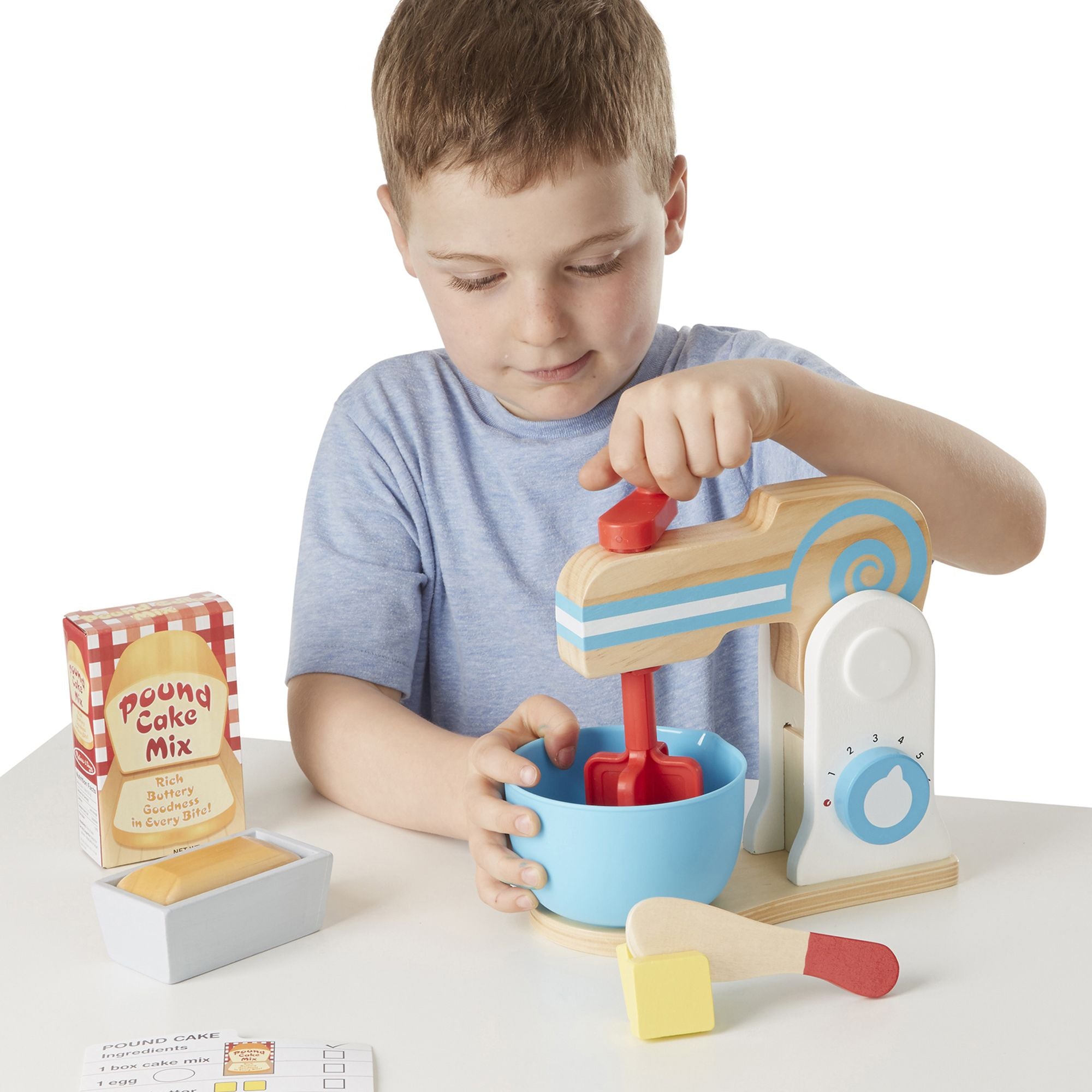 Buy Wooden Make-A-Cake Mixer Set | Yallatoys.com