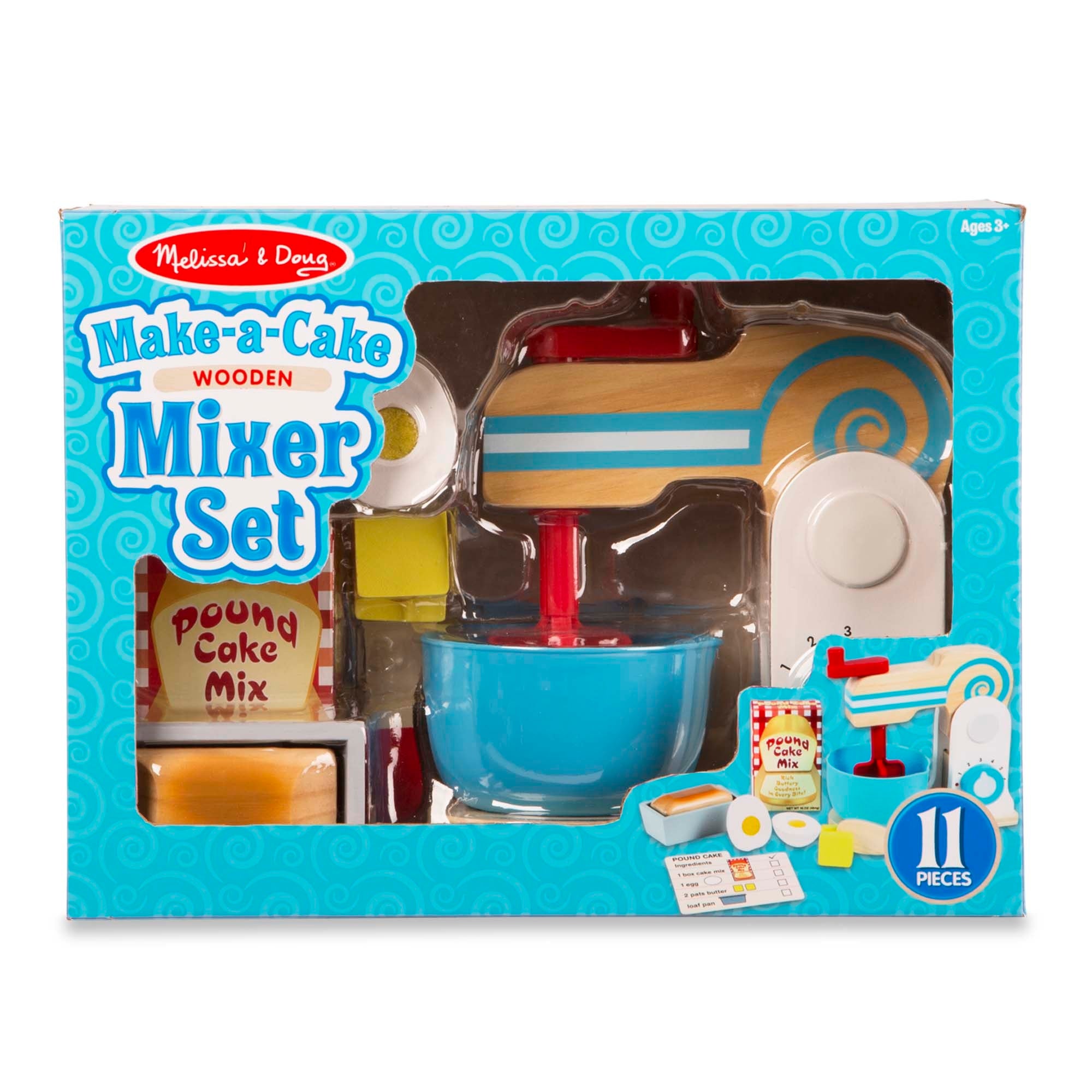 Buy Wooden Make-A-Cake Mixer Set | Yallatoys.com