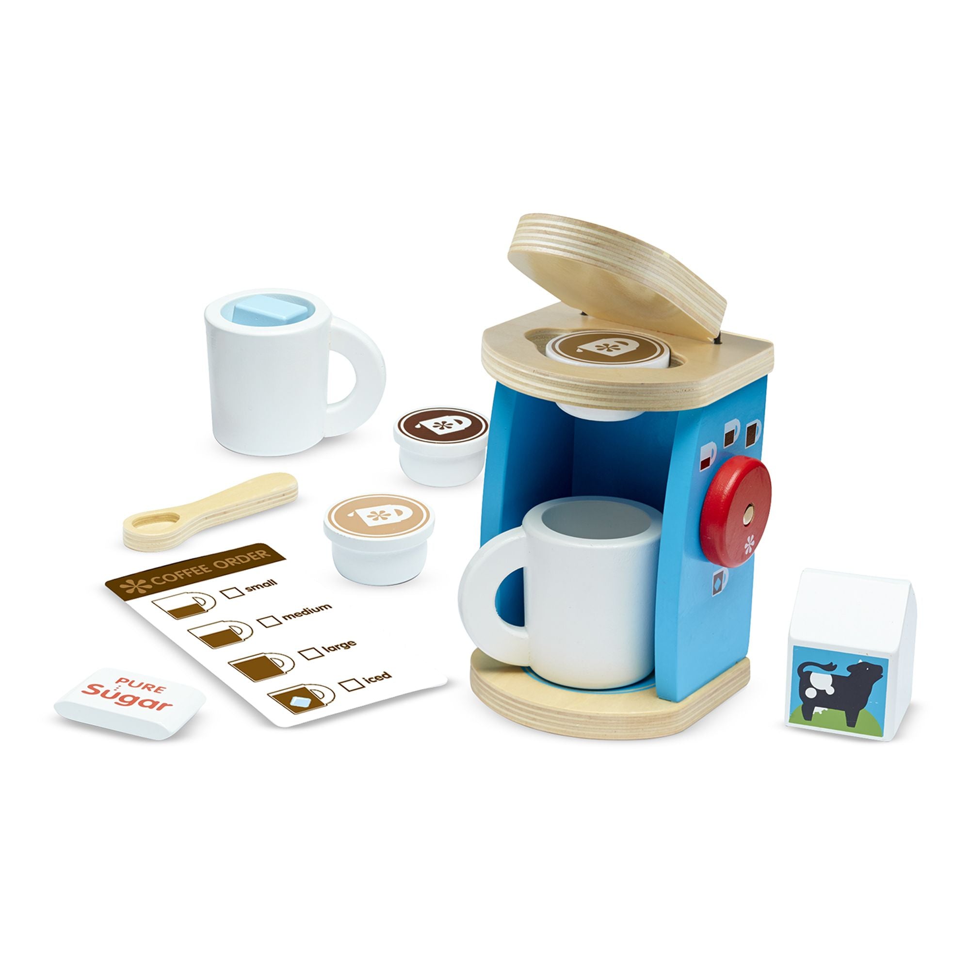 Buy Wooden Brew   Serve Coffee Set | Yallatoys.com