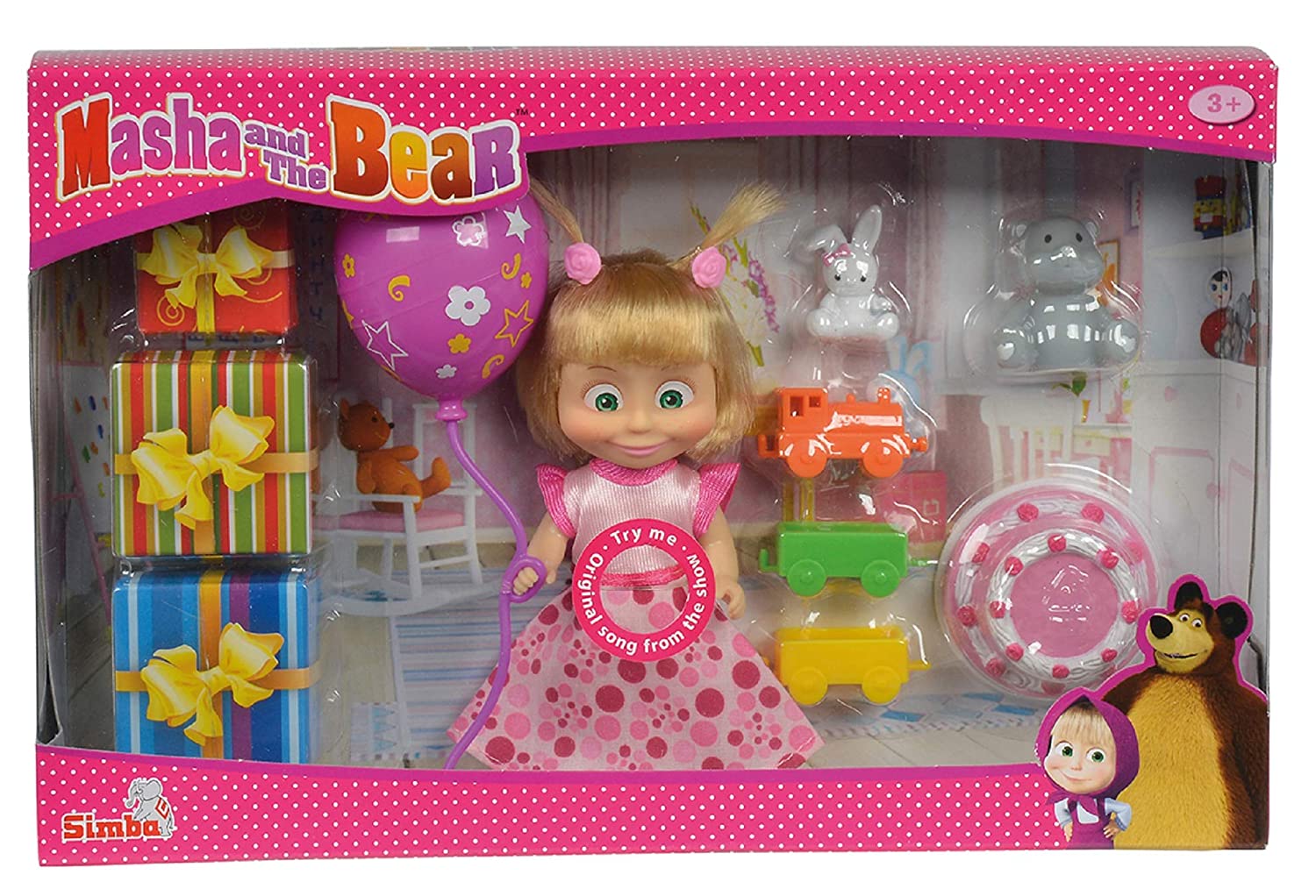 Buy Masha and The Bear Birthday Set | Yallatoys.com