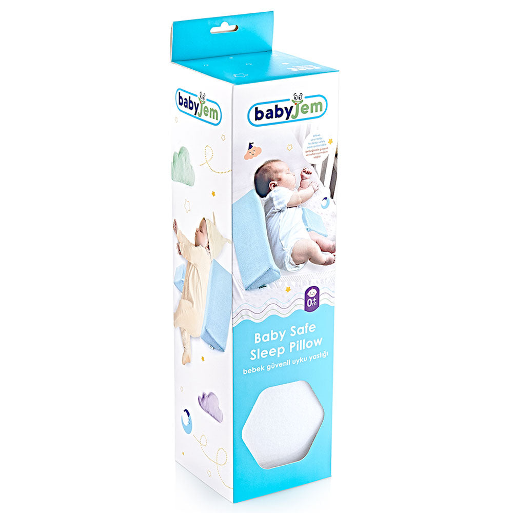 Babyjem Side Sleep Pillow White 0 Months+ Babyjem Yallatoys