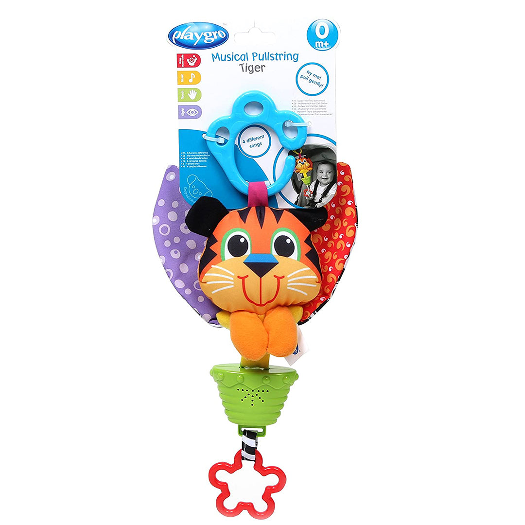 Buy Playgro Musical Pullstring Tiger | Yallatoys.com