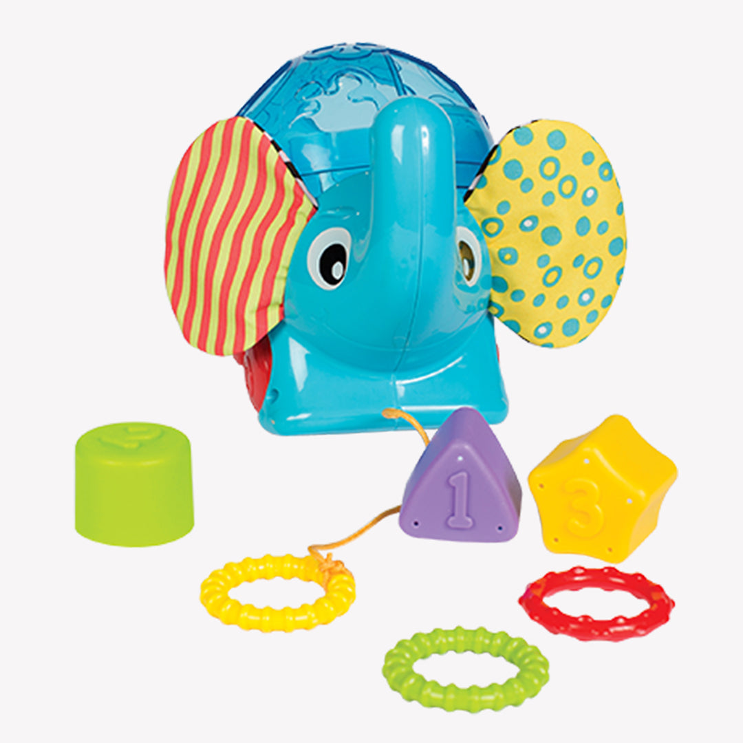 Buy Playgro Pull Along Elephant 3 in 1 Toy | Yallatoys.com