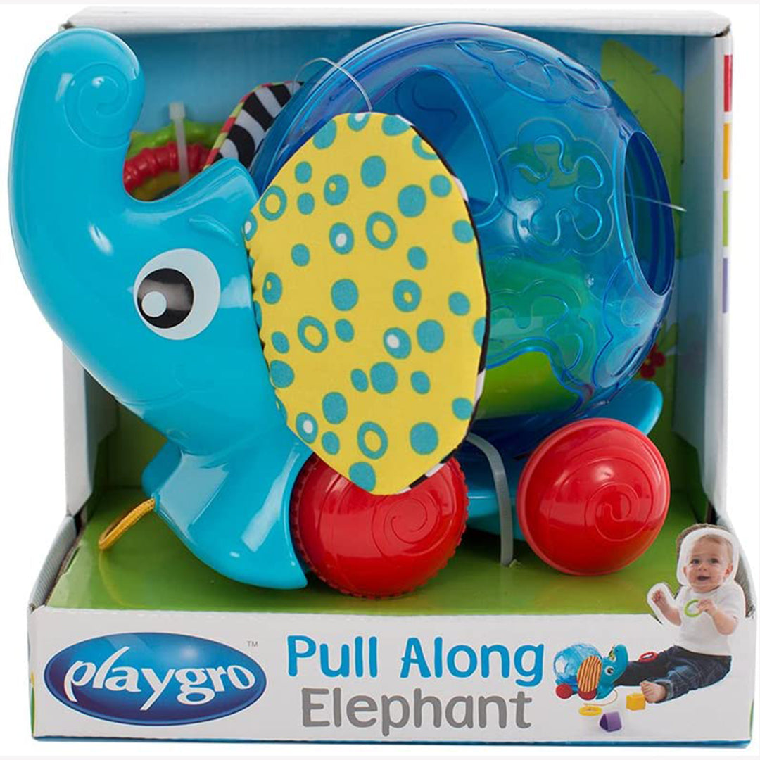 Buy Playgro Pull Along Elephant 3 in 1 Toy | Yallatoys.com