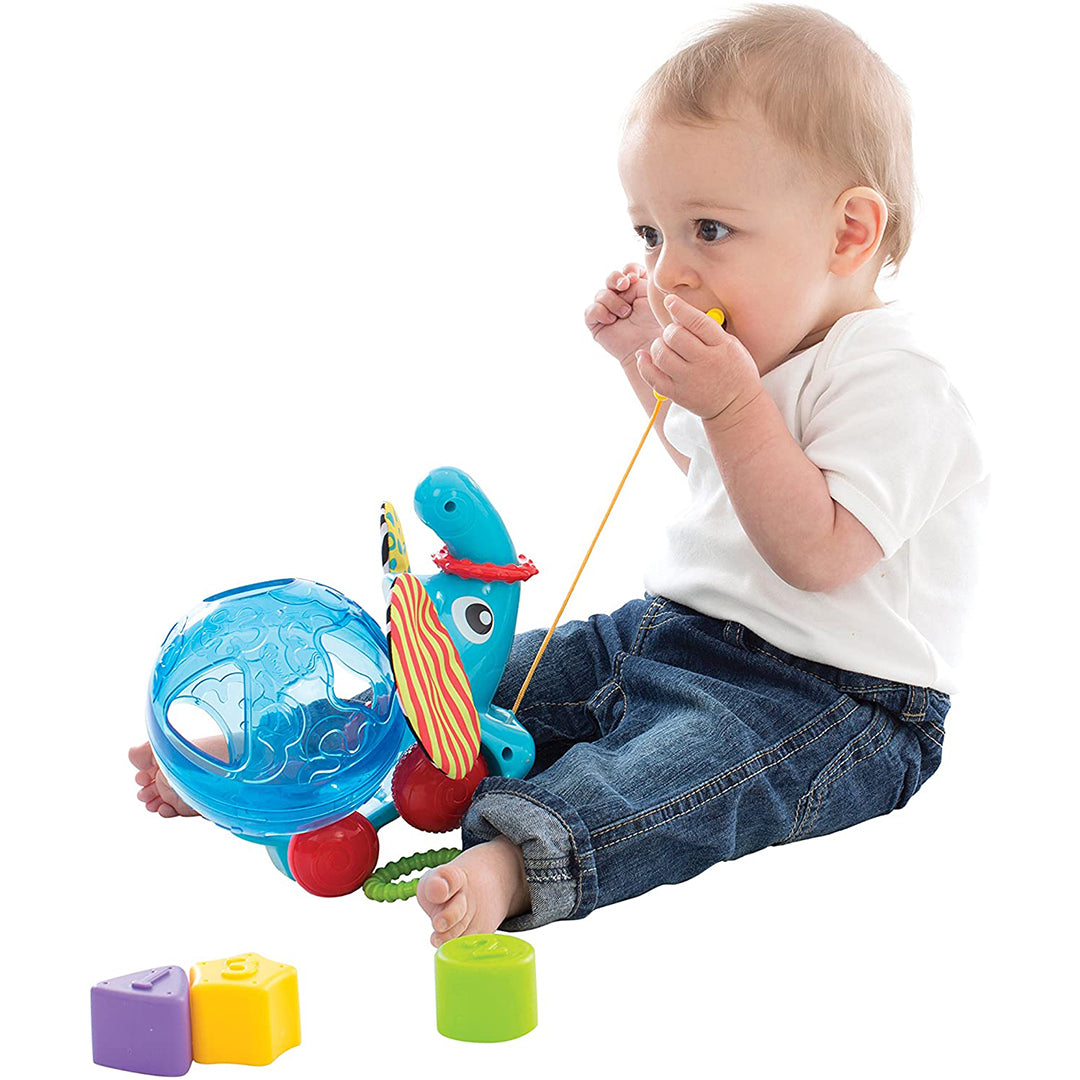 Buy Playgro Pull Along Elephant 3 in 1 Toy | Yallatoys.com