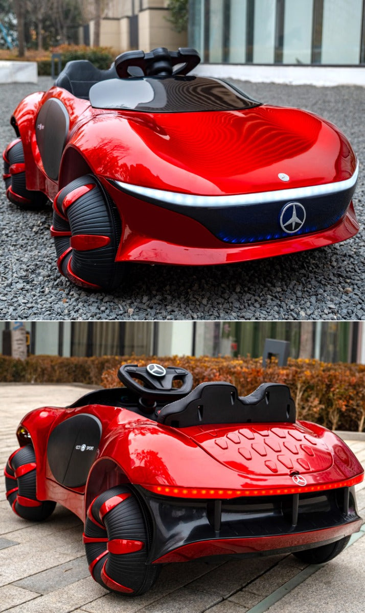 Buy Mercedes Benz 12v Battery Operated Car with Remote Red | Yallatoys.com