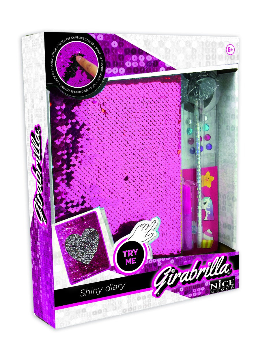 Buy Girabrilla My Sequins Diary (Sold Separately Subject to Availability) | Yallatoys.com