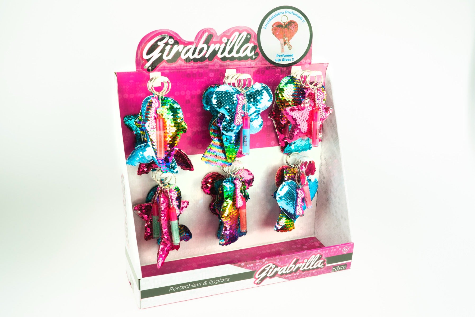 Buy Girabrilla Lipgloss Keyring (Sold Separately Subject to Availability) | Yallatoys.com