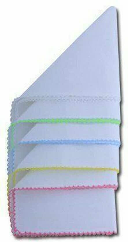Babyjem Baby Hanky 10 Pcs White  28X28 Cm Babyjem Yallatoys