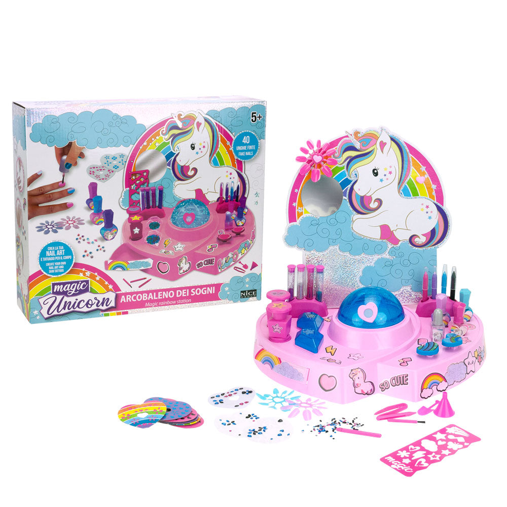 Buy Girabrilla Magic Rainbow Station Nail Art | Yallatoys.com