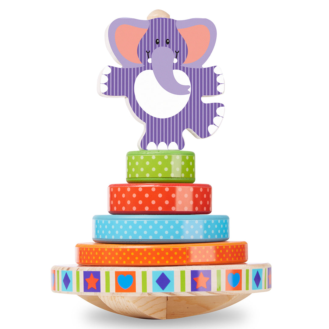 Buy Melissa & Doug Elephant Rocking Stacker | Yallatoys.com