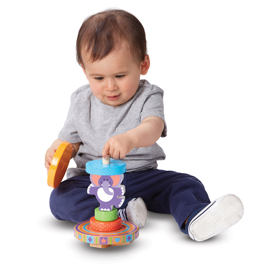 Buy Melissa & Doug Elephant Rocking Stacker | Yallatoys.com