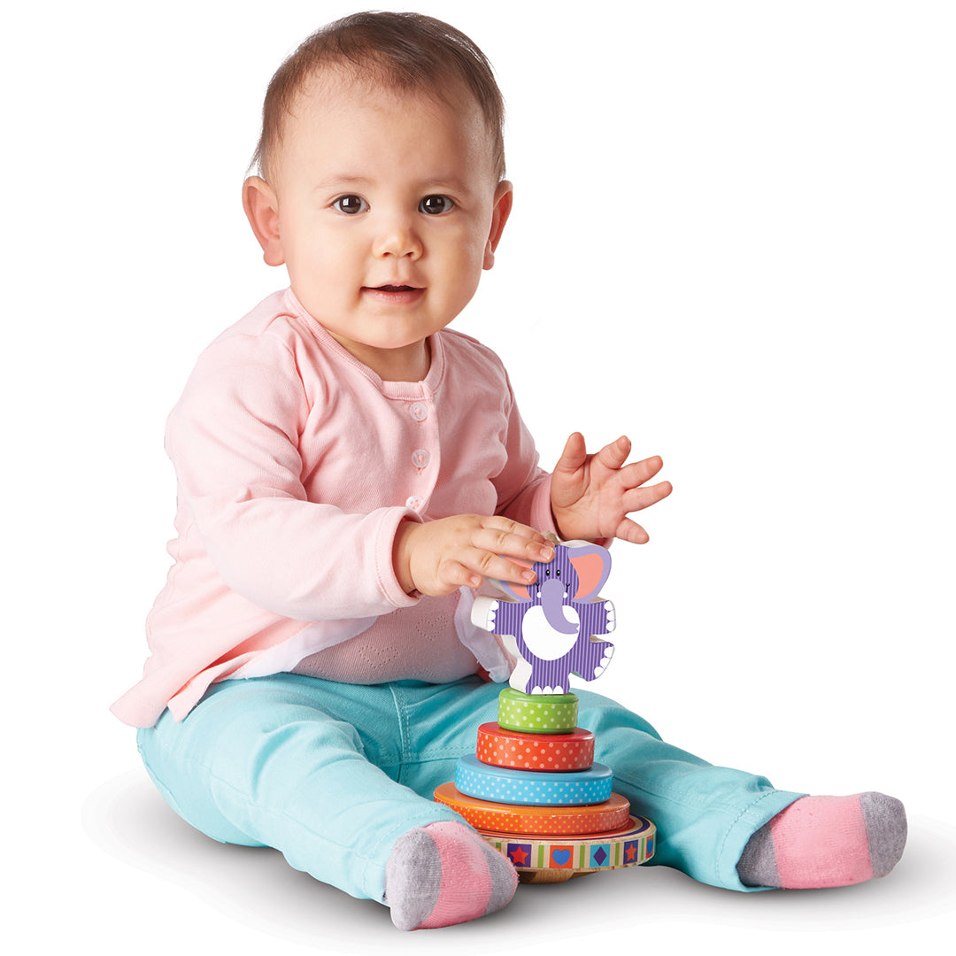 Buy Melissa & Doug Elephant Rocking Stacker | Yallatoys.com