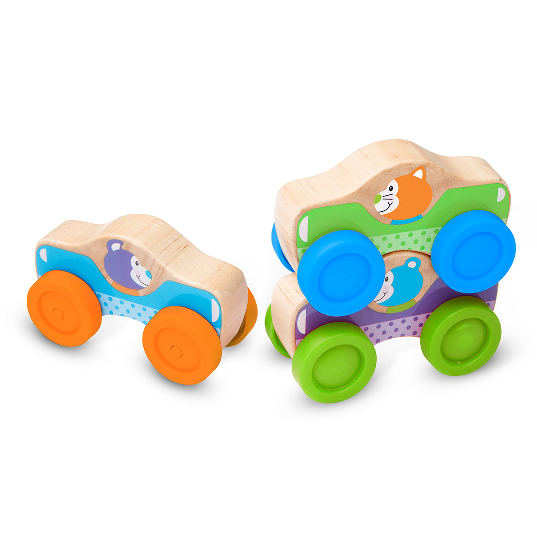 Buy Melissa & Doug Animal Stacking Cars | Yallatoys.com