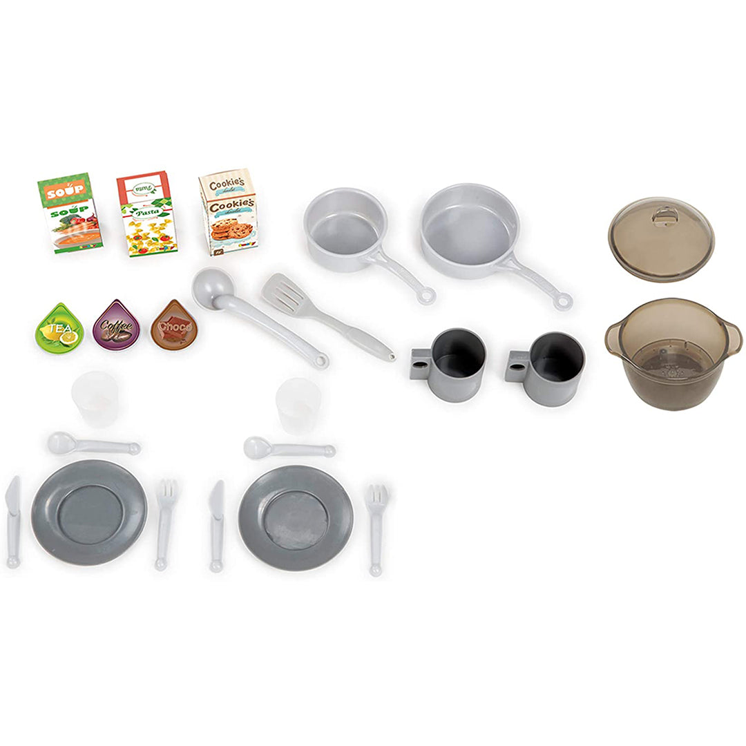 Buy Smoby Tefal Opencook Electric Play Kitchen Foldable and Space Saving with Sound | Yallatoys.com