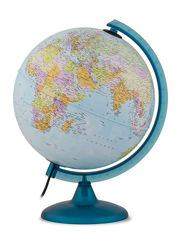 Buy Tecnodidattica Night & Day Illuminated and Revolving Globe 10inch | Yallatoys.com