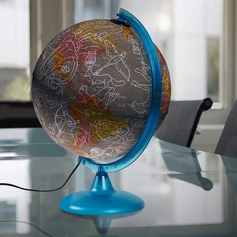 Buy Tecnodidattica Night & Day Illuminated and Revolving Globe 10inch | Yallatoys.com