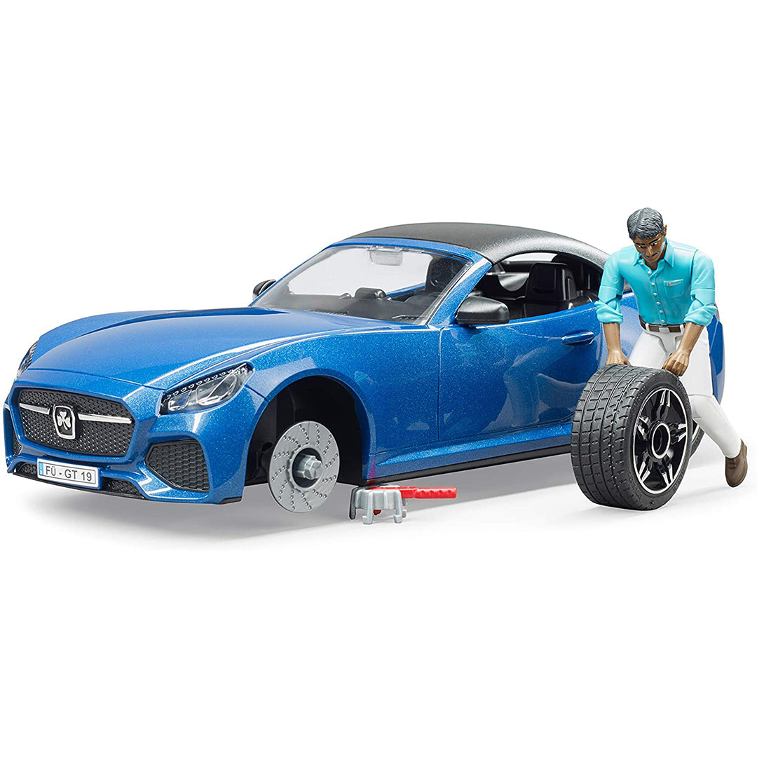 Buy Bruder Roadster With Driver | Yallatoys.com