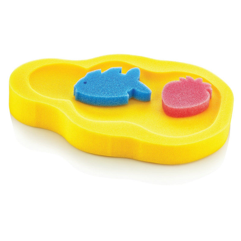 Babyjem Baby Bath Sponge Yellow Babyjem Yallatoys