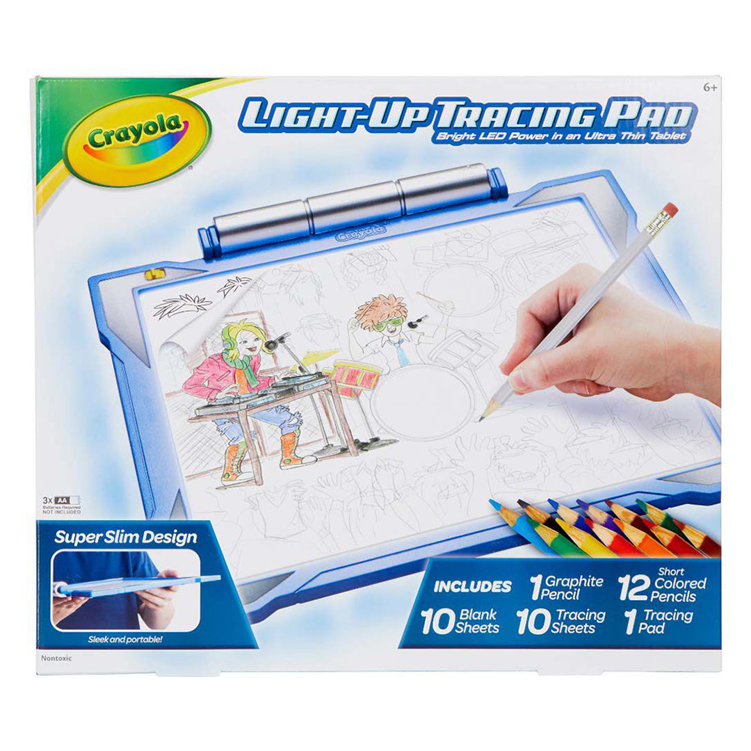 Buy Crayola Light Up Tracing Pad Blue | Yallatoys.com