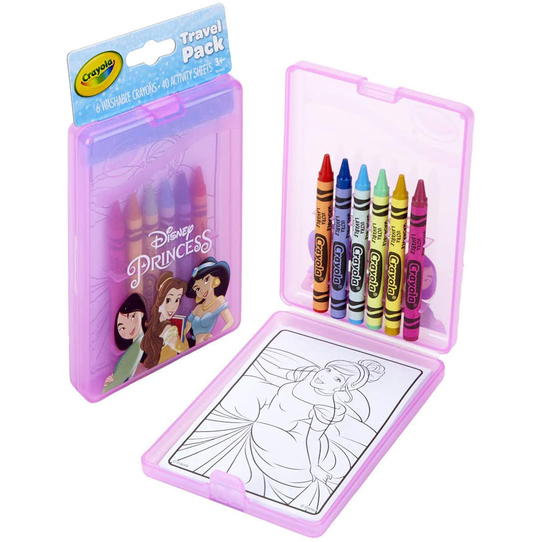 Buy Crayola Disney Princess Kit Coloring Activity Travel Gift for Girls | Yallatoys.com