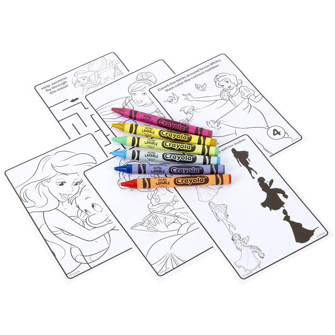 Buy Crayola Disney Princess Kit Coloring Activity Travel Gift for Girls | Yallatoys.com