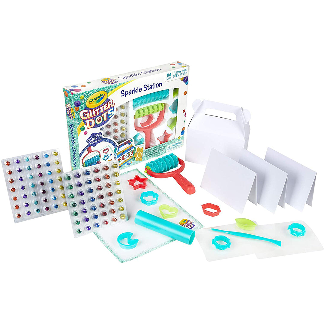 Buy Crayola Glitter Dots Sparkle Station | Yallatoys.com